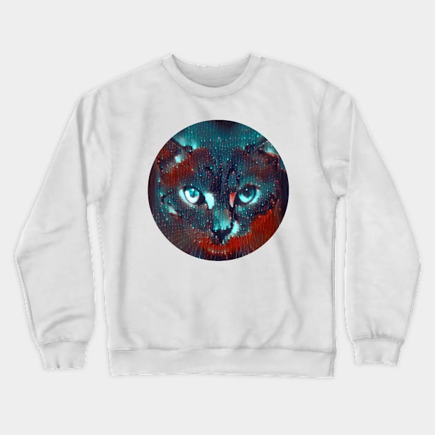 Fun mycat, revolution for cats Crewneck Sweatshirt by GoranDesign